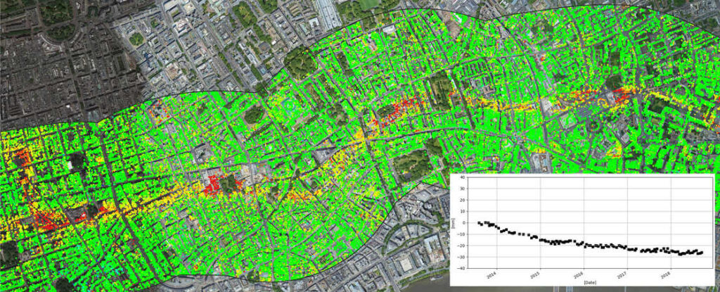 ATLAS InSAR est la chaîne de traitement interférométrique développée par SIXENSE